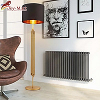 Đèn Ngủ Cây Đứng - Đèn Đứng Trang Trí Phòng Ngủ, Thân Hợp Kim Mạ Vàng Sang Trọng, Chao Vải Đen, Tặng Kèm Bóng LED ML2029