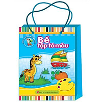Bộ Sách Bé Tập Tô Màu Dành Cho Học Sinh Mẫu Giáo (Bộ 6 Cuốn)