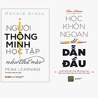 Combo 2 Cuốn Sách Học Khôn Ngoan Để Dẫn Đầu + Người Thông Minh Học Tập Như Thế Nào