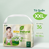 Tã Bỉm quần Kitin Natural size M44/L40/XL38/XXL36/XXXL34