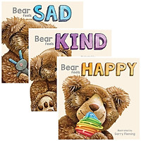 3 Pack of 3D Board Books - Bear Feels