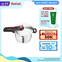Nồi áp suất cơ inox Tefal Secure 5 Neo P2530750 6L - Hàng chính hãng