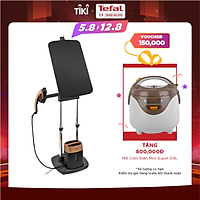 Bàn Ủi Hơi Nước Đứng Tefal QT1020E0 1600W - Dùng cho mọi loại vải - Phun hơi mạnh - Khởi động nhanh 45 giây - Hàng chính hãng