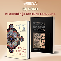 (Tặng Kèm Bookmark, Hình Ủi Vải, Hình Dán) Bộ Sách Kinh Điển Khai Phá Nội Tâm Cùng Carl Jung: Bản Đồ Tâm Hồn Con Người Của Jung (Bìa Mềm) + Hồi Ức, Giấc Mơ, Suy Ngẫm (Bìa Cứng) - Omega Plus