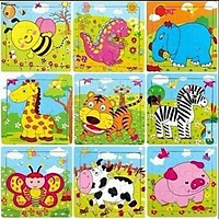 TRANH GHÉP GỖ 9 MẢNH SIÊU ĐẸP