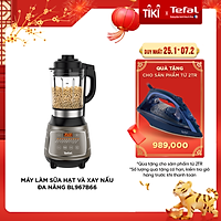 Máy xay sinh tố và làm sữa hạt đa năng Tefal BL967B66- - 1300W - Lưỡi dao với công nghệ Powelix - Hàng chính hãng