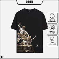 Áo thun Oversize in hình Medusa, áo phông nam cao cấp unisex, Odin Clothing