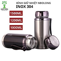 Bình Giữ Nhiệt Kim Cương 1500Ml Inox 304- YOGA QG- Chống Rỉ Set, Nắp Đậy Chặt, Giữ Nhiệt Nóng Lạnh Tốt 6- 8h, Quai Đeo Chắc Chắn, Thiết Kế Sang Trọng, Màu Sắc Thanh Lịch, Tiện Lợi, Pha Lọc Trà, Hàng Chính Hãng