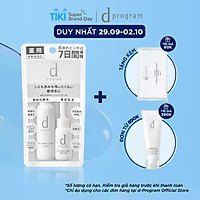 Bộ Sản Phẩm Dùng Thử Dưỡng Sáng Cho Da Nhạy Cảmd program Whitening Clear Set 23ml + 11ml