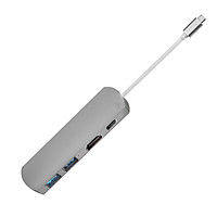 Bộ Chia Cổng Type-C D8 Sang USB/HDMI/Type-C
