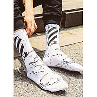 Vớ Nam Cổ Dài OFF WHITE màu trắng