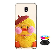 Ốp lưng nhựa dẻo dành cho Samsung J7 Pro in hình lala - Tặng Popsocket in logo iCase - Hàng Chính Hãng