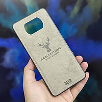 Ốp lưng cho Xiaomi Poco X3 NFC giả da con hươu DEER