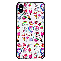 Ốp lưng viền TPU cao cấp cho điện thoại Iphone Xs Max -Sweet 02