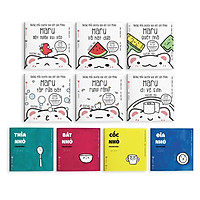 Sách - Combo 10 cuốn Đồ vật quanh bé và Maru - Ehon Nhật Bản cho bé từ 2 tuổi