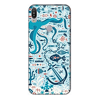 Ốp lưng điện thoại Asus Zenfone Max Pro M1 hình Cá Xanh
