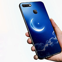 Ốp điện thoại dành cho máy Oppo F9 - Trăng khuyết MS ADFTU009