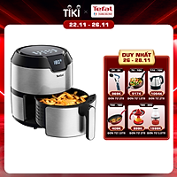 Nồi chiên không dầu Tefal 4.2 Lít - Vỏ thép - EY401D15 - Hàng chính hãng