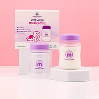 Bình Đựng Trữ Sữa Cổ Rộng Mama's Choice 180ml | Tương Thích Các Loại Máy Hút Sữa Cổ Rộng Spectra, Avent, Rozabi, Concung