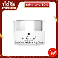 Kem Dưỡng Trắng Da và Ngăn Ngừa Sạm Nám Sakura Spots Care Brightening Cream (13g)