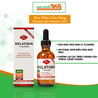 Viên Uống Olympian Labs Melatonin 1Mg Hỗ Trợ Điều Hòa Và Cải Thiện Giấc Ngủ 60Ml