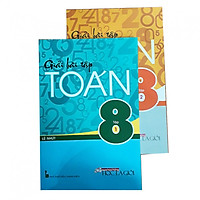 Combo Giải bài tập Toán lớp 8 (Tập 1&2)