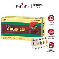 Viên Uống Tăng Cường Chức Năng Gan, Giải Độc Gan, Giúp Gan Khoẻ Mạnh New Arginine Gold / Hộp 100 viên