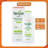 (Package mới) Kem dưỡng Simple Kind To Skin Hydrating Light Moisturizer - Thường 125ml