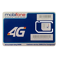 Sim 3G/4G Mobifone Nghe Gọi (Tặng 2GB / Ngày) - Hàng Chính Hãng - Màu ngẫu nhiên