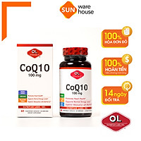 Viên Uống Hỗ Trợ Tim Mạch Olympian Labs Coq10 100G Cải Thiện Sức Khoẻ 60 Viên