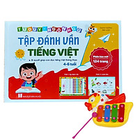 Sách Tập Đánh Vần Tiếng Việt Cho Trẻ Từ 4 Đến 6 Tuổi Tập Đọc Và Tư Duy Ngôn