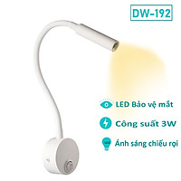 Đèn Led Đọc Sách Gắn Tường Đầu Giường 3W 220V - DW192