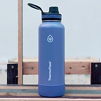 Bình Giữ Nhiệt Thermo Flask 1200ml giữ nóng 12h giữ lạnh 24h Có 2 Nắp