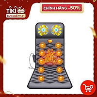 Nệm Massage Toàn Thân Suteki MMY2 16 Bi Cao Cấp, 10 Động Cơ Rung Đảo Chiều, Hỗ Trợ Rung Nhiệt - Tặng Kèm Máy Massage Mini - Hàng Nhập Khẩu