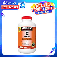 Viên Uống Bổ Sung Vitamin C Kirkland Signature Vitamin C (1000mg x 500 Viên)