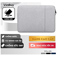 Túi Chống Sốc Cao Cấp Dành Cho MacBook & Laptop Cao Cấp 13inch - 15.6inch, Chất Liệu Mới Siêu Mỏng, Chống Thấm Nước & Chống Va Đập – Hàng Chính Hãng VinBuy