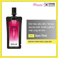 Son tint trang điểm môi Beausta Shine Glosslip Tint Purple Pink 4ml