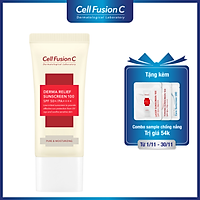 Kem Chống Nắng Cho Da Nhạy Cảm Cell Fusion C Derma Relief Suncreen 100 SPF 50+/PA++++ (35ml)