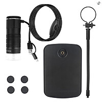 Kính Hiển Vi Kỹ Thuật Số 1000x Hd 1080p 3 Trong 1 Với Cáp Type-C + Android + Máy Tính
