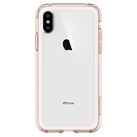 Ốp Lưng Iphone XS Spigen Crystal Hybrid - Hàng Chính Hãng