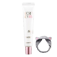 Kem dưỡng chống nhăn và trắng sáng vùng da quanh mắt Secret Key Starting Treatment Rose Facial Eye Cream 40g + Tặng Kèm 1 Băng Đô Tai Mèo (Màu Ngẫu Nhiên)