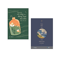 Combo 2 cuốn: Những Điều Tốt Đẹp Luôn Đúng Hạn Mà Đến+ Tạm Biệt Tôi Của Nhiều Năm Về Trước / Truyện ngắn hay nhất mọi thời đại / Tặng kèm Bookmark Happy Life Mới