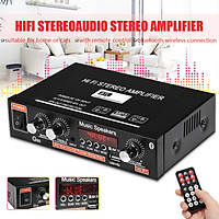 800W 2 Channel HIFI Audio Amplifier bluetooth Stereo Power Amplifiers 12V/ 220V Car Home Theater Amplifiers