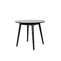 Bộ bàn ăn Amelia tròn 4 chỗ B Grey*4 mặt đá mới Jang In 1504320001-01