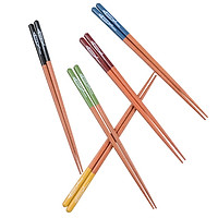 Bộ 5 đũa gỗ ngũ phúc mang may mắn đến cho gia đình bạn thuộc bộ sưu tập Detomate Nhật Bản DT5595