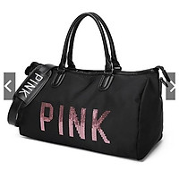 Túi du lịch P i n k size to, túi đựng đồ du lịch, tập GYM vừa cá tính vừa thời trang lại gọn nhẹ