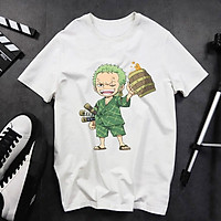 Áo thun unisex form rộng hoạt hình đẹp đáng yêu vải dày mịn mát