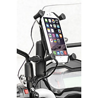 Giá Đỡ Điện Thoại Tích Hợp Sạc KHÔNG DÂY Dành Cho Xe Đạp, Xe Máy và Motor
