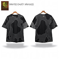 Áo thun local brand áo phông unisex nam nữ DRIM tee chuột xám