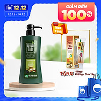 Dầu Gội Dược Liệu Nguyên Xuân Xanh 350ml - Dưỡng Tóc (Khuyến mại thêm 35ml giá không đổi)
